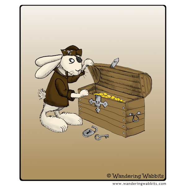 Dreaded Pirate Wabbit's treasure chest